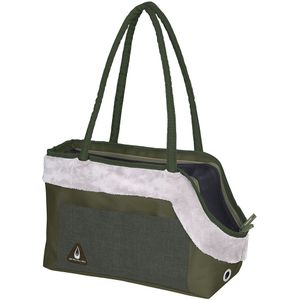 Duvo+ Paris Pet Bag Chic Groen 42x21x27cm