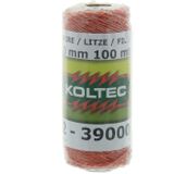 Koltec Oranje schrikdraad 100m ca. 2mm