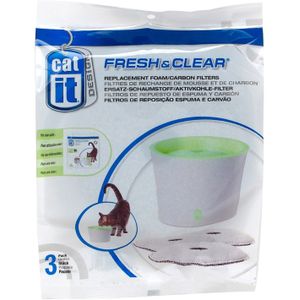 Cat It CA Filter Fresh & Clear 3L - 3 stuks
