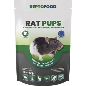 Repto Ratten Pups 5-10 gram 10 stuks Diepvries