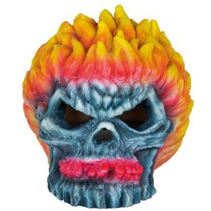 SuperFish Deco Led Monster Fire Skull 12x9x11cm