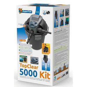 SuperFish TopClear 5000 Kit - UV drukfilter Kit