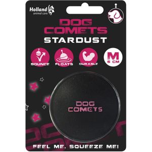 Dog Comets Stardust Ball M - Roze - 2 pack