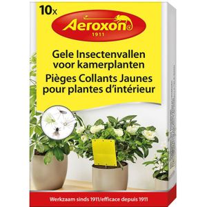 Aeroxon Insectenvallen voor kamerplanten 10 stuks