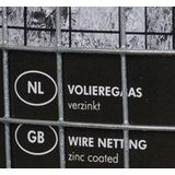 Junai.nl Premium volière gaas 19x19x2.05 mm, rol 1.00x25 meter