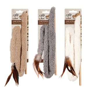 All For Paws Lambswool Cuddle Tail Wand