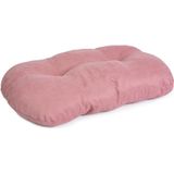 Duvo+ Kussen Ovaal Velvet Roze L - 106x66x7cm