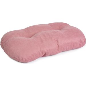 Duvo+ Kussen Ovaal Velvet Roze L - 106x66x7cm