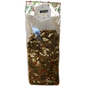 Kerst Cadeau zakje met Insectenmix voor Knaagdieren Het Kerstkado