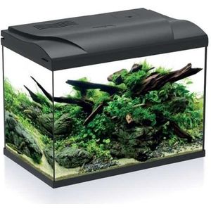 HS Aqua Aquarium Platy 50 LED | 50L | 49 X 31 X 38CM Zwart Zwart