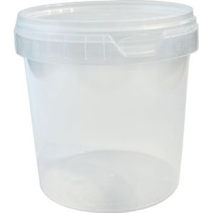 Junai.nl Emmers met deksel | Transparant 265ML pot