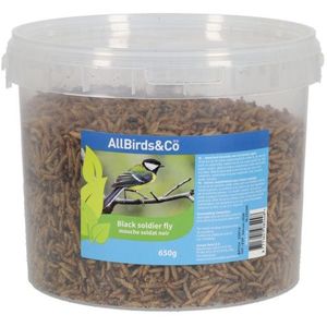 AllBirds&Co Black soldier fly in emmer 650g