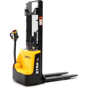 Stapelaar elektrisch vorklengte 115 cm 1200 kg  L:1780,B:820,H:2135mm geel Laadvermogen (kg): 1200.