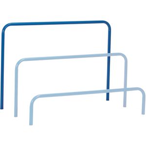 Glas transport toebehoren beugels verstelbaar L:1600,B:0,H:900mm blauw