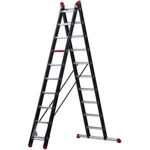 Ladders Trap, Altrex reformladder  2-delig, 2x10 treden.