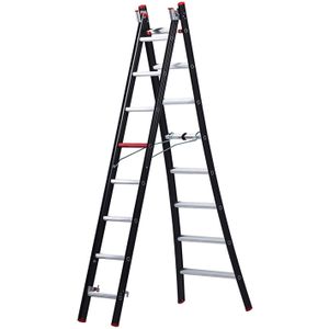 Ladders Trap, Altrex reformladder  2-delig, 2x8 treden.