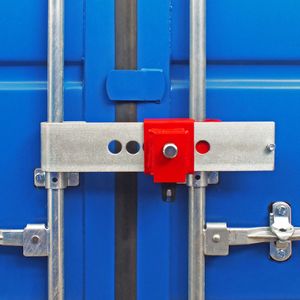 Container slot gelijksluitend L:470,B:120,H:140mm signaalkleur