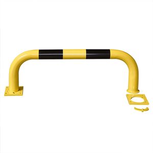 Beschermbeugels vangrail beschermbeugel afneembaar, van staal ,B:1000,D:140,H:350mm geel