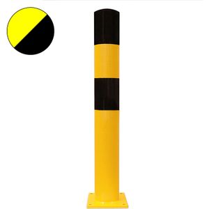 Beschermbeugels stootbescherming beschermpaal geel/zwart