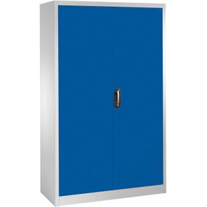Materiaalkasten met 2 draaideuren en 4 etages ,B:1200,D:400,H:1950mm Laadvermogen (kg): 70.