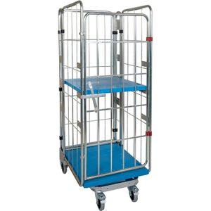 4-heks rolcontainers 4-heks hele deur a-frame nestbaar