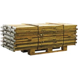 Gebruikte Opzetrand palletaanbieding 4x scharnierbaar