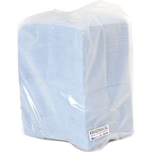 Absorptiemateriaal absorptiedoek Basic 100 doeken geschikt voor olie en koolwaterstoffen