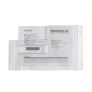 Documenthouders documenthouder A5 met ophangoog  transparant