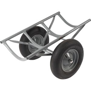Onderwagen tapijtrolwagen met luchtbanden Ø 400 mm