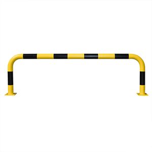 Beschermbeugels vangrail beschermbeugel van staal ,B:2000,D:140,H:600mm geel