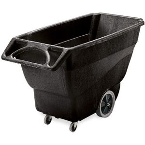 Afvalcontainer transportwagen kantelbaar L:1638,B:768,H:965mm zwart. 600ltr Laadvermogen (kg): 272.