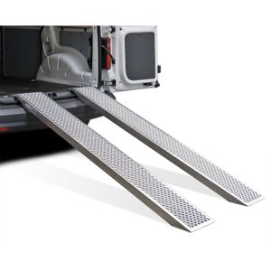 Oprijplaten oprijplaat recht aluminium 200 cm (set)