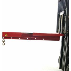 Kraanarm starre uitvoering L:2000,B:0,H:0mm rood Laadvermogen (kg): 2000.