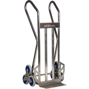 Aluminium steekwagen aluminium trappensteekwagen 2 ster vormige wielsets
