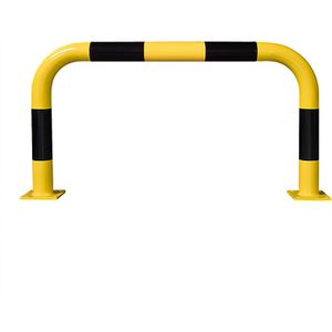 Beschermbeugels vangrail beschermbeugel van staal ,B:1000,D:140,H:600mm geel