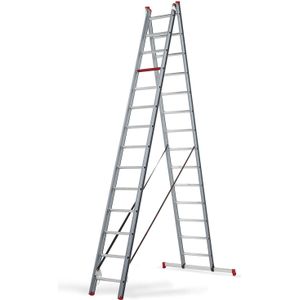 Ladders Trap, Altrex reformladder  2-delig, 2x14 treden.