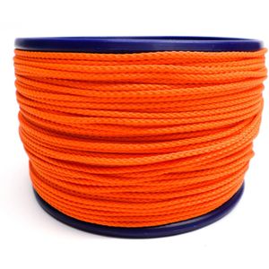 PPM gekleurd koord oranje 1,5mm 10meter