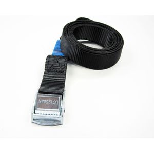 Spanband zwart 5 meter
