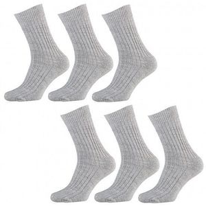 Werksokken Wol/polyacryl/polyamide Grijs Mt 39/42