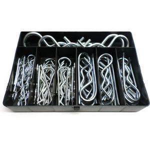 Borgveren 2 mm t/m 6 mm 70 stuks in assortimentsbox