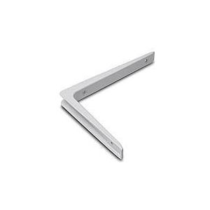 Plankdrager aluminium wit gelakt 300x200mm
