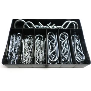 Borgveren 2-6 mm in assortimentsbox 70 stuks