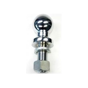 Trekhaak schroefkogel 50 mm met moer 2000 kg
