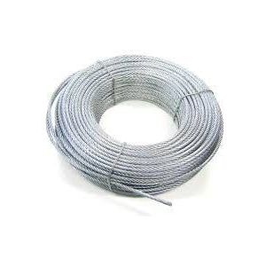 Staaldraad verzinkt 6x12 met 7 touwkern 8 mm 50 meter