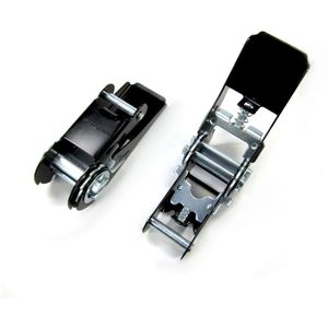 Spanratel 25 mm zwart