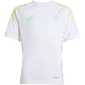 adidas - Juventus Trainingsshirt - Wit - 100% Gerecycled Polyester