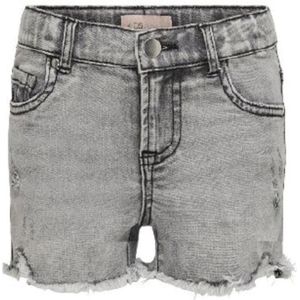 Only Kids Konblush Grey Destroy Dnm Shorts