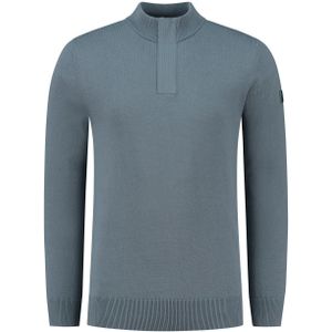 Purewhite Raglan Knit Half Zip Sweater