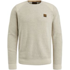 Pme Legend R-neck Cotton Rib Melee Knit
