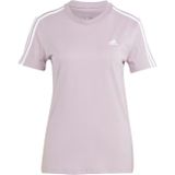 adidas - Essentials 3-Stripes - T-shirt - Slim-fit - Dames